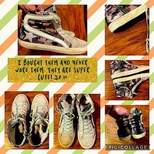 Women’s Camo Golden Goose HighTops